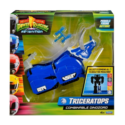 Mighty Morphin Power Ranger Re-ignition Combinable Dinozord - Triceratops