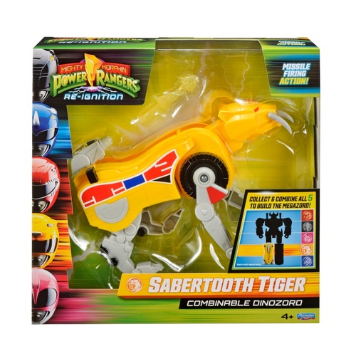 Mighty Morphin Power Ranger Re-ignition Combinable Dinozord -Sabertooth Tiger