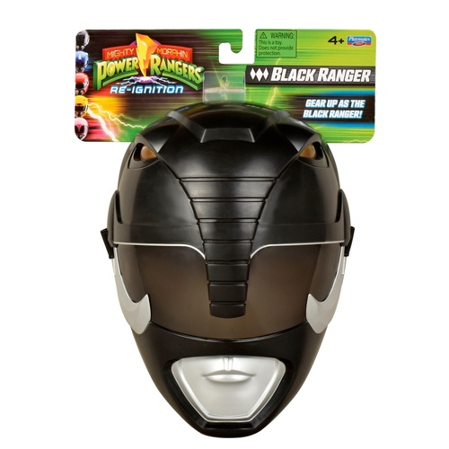Mighty Morphin Power Ranger Re-ignition Power Ranger Mask - Black