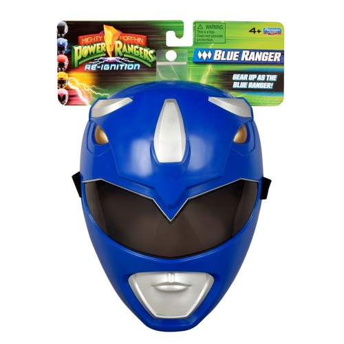 Mighty Morphin Power Ranger Re-ignition Power Ranger Mask - Blue