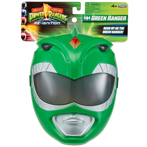 Mighty Morphin Power Ranger Re-ignition Power Ranger Mask - Green