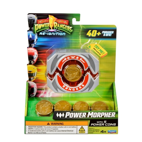 Mighty Morphin Power Ranger Re-Ignition Power Morpher with Power Coin