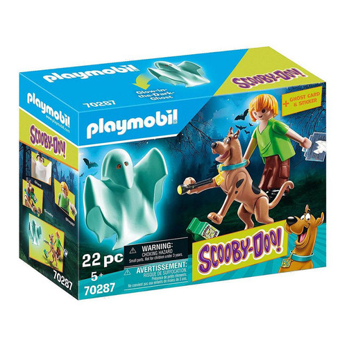 Playmobil Scooby-Doo Scooby Shaggy Ghost Figures