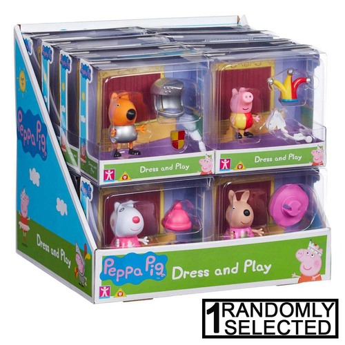 Peppa Pig Dress and Play Figures Randomly Selected