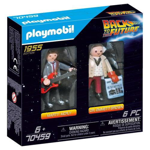 Playmobil Back To The Future Marty Mcfly & Dr Brown Figures