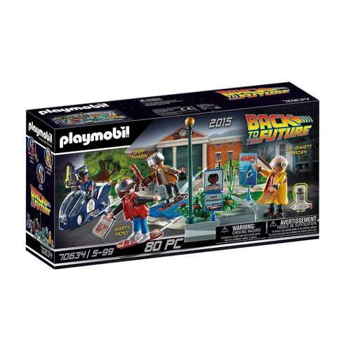Playmobil Back To The Future Hoverboard Chase