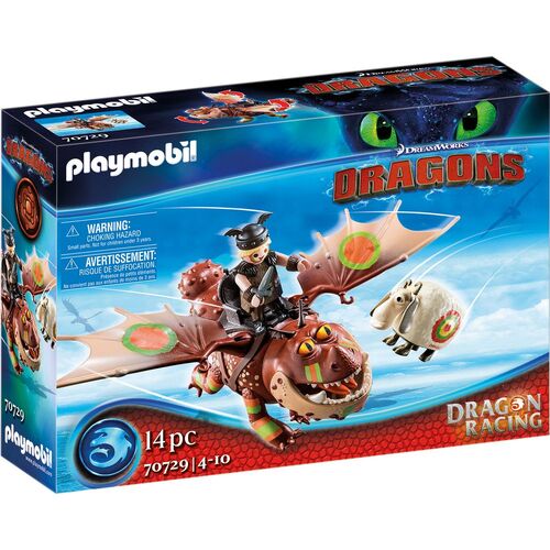 Playmobil Dragon Racing Fishlegs & Meatlug
