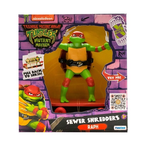 TMNT Ninja Turtles Sewer Sheredders Movie Raph