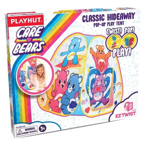 Playhut Care Bears Classic Hideaway Pop Up Play Tent
