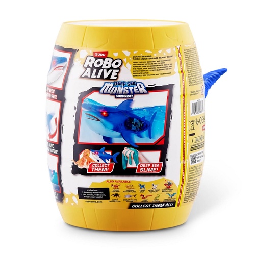 ZURU Robo Alive Deep Sea Monster Surprise Assorted Blue/Orange Pick Randomly