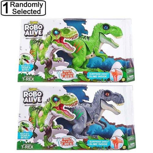 Robo Alive Attacking T-Rex Assorted