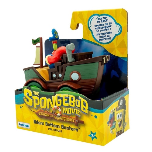The SpongeBob Movie Search for Squarepants Bikini Bottom Boaters MR. Krabs