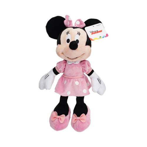 Disney Junior Minnie Mouse Pink Dress 14" Disney Plush