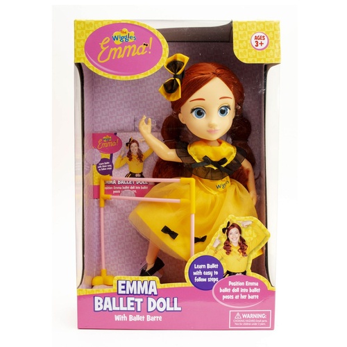 Emma Ballet Doll with Ballet Barre