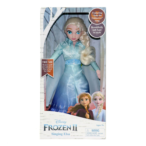 Disney Frozen 2 Singing Elsa Plush Doll