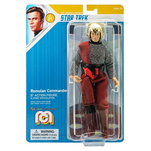 Mego Sci Fi Star Trek Discovery Romulan Commander Action Figure
