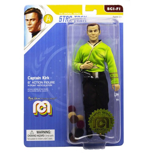 Mego Sci Fi Star Trek Original Series Captain Kirk Action Figure