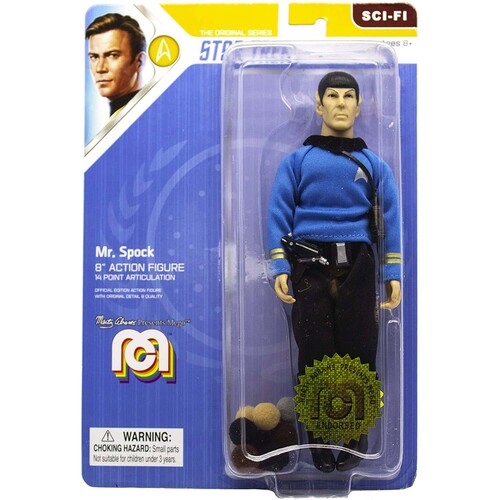 Mego Sci Fi Star Trek The Original Series Mr Spock Action Figure