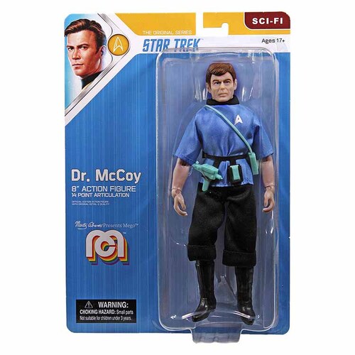 Mego Sci Fi Star Trek Dr McCoy Action Figure