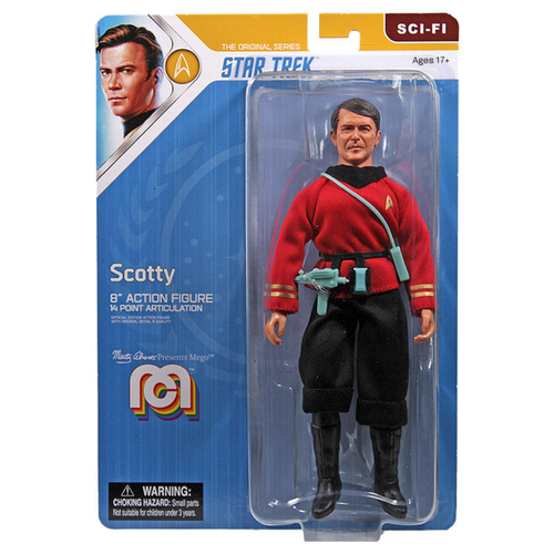 Mego Sci Fi Star Trek Scotty Action Figure