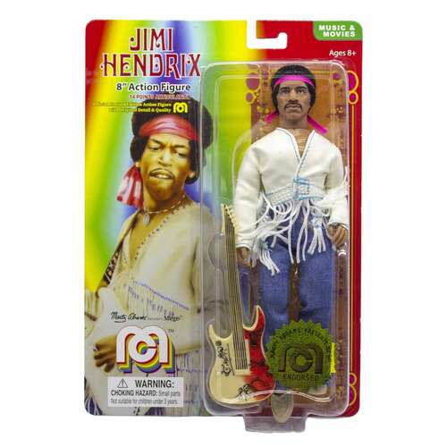 Mego Music Icons Jimi Hendrix Action Figure