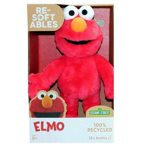 Re-Softables Medium Plush Elmo 35cm