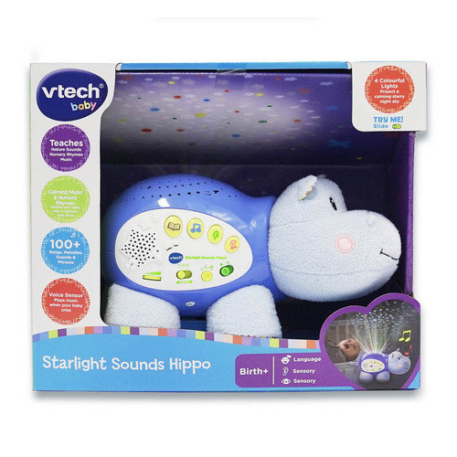 Vtech Baby Starlight Sounds Hippo