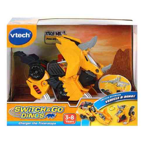 Vtech Switch & Go Dinos Charger the Triceratops