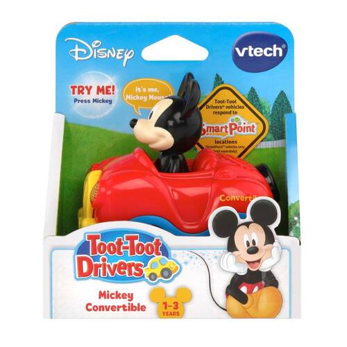 Vtech Toot-Toot Drivers Mickey Convertible Disney