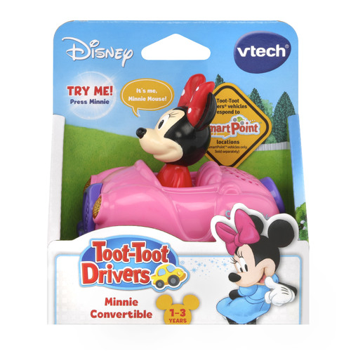 Vtech Toot-Toot Drivers Minnie Convertible Disney