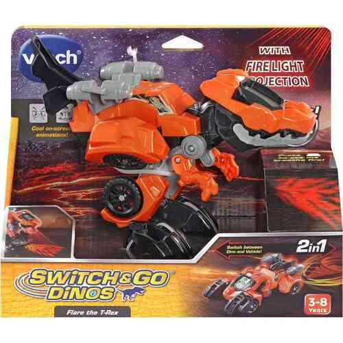 Switch & Go Dinos Firelight Projection Flare the T-Rex