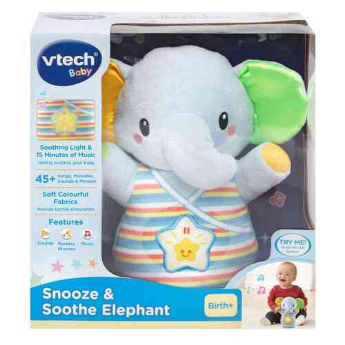 VTech Baby Snooze & Soothe Elephant (Blue)
