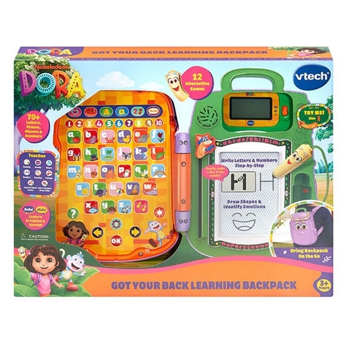 Vtech Dora Got Your Back Learning Backpack