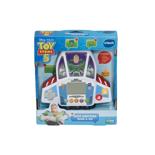 VTech Toy Story 5 Buzz Lightyear Game & Go Handheld Learning Game