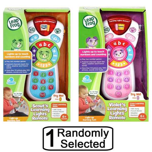 LeapFrog Learning Lights Remote Randomly Selected