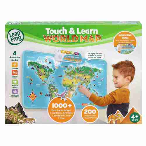 LeapFrog All About The World Map