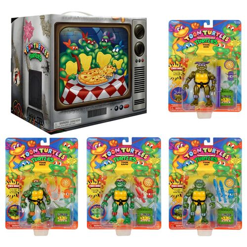 TMNT Classic Collection Toon Turtles 4-Pack