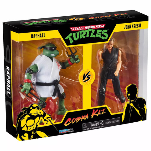 TMNT vs Cobra Kai Raphael vs John Kreese 2pk