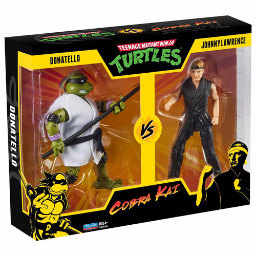 TMNT vs Cobra Kai Donatello vs Johnny Lawrence 2pk