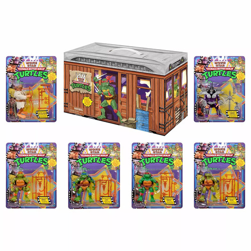 TMNT Movie Star Action Figure Set 6 Pack