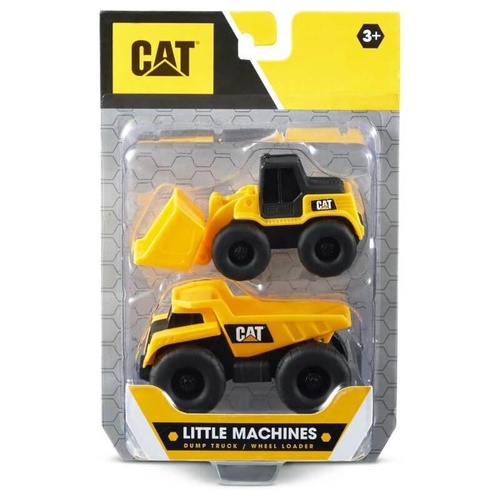 CAT Little Machines Dump Truck & Wheel Loader
