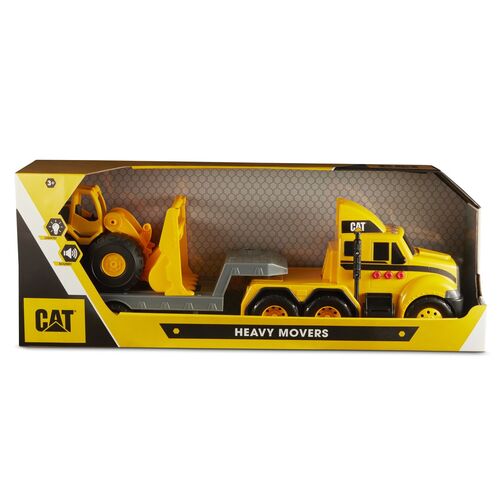 Cat Heavy Movers Trailer and Wheel Loader