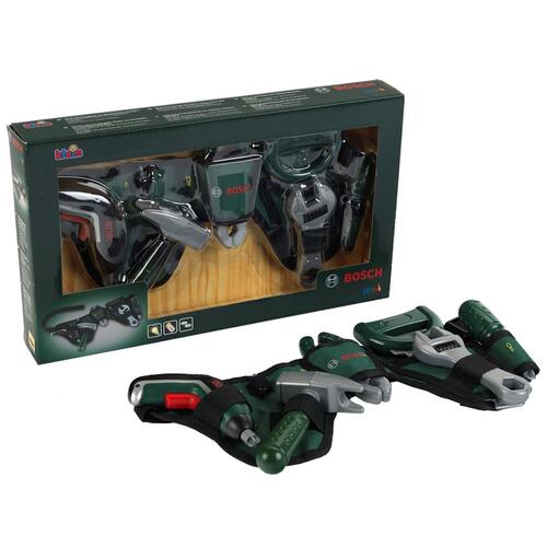 Bosch Mini Tool Belt with Ixolino Driver Drill Toy