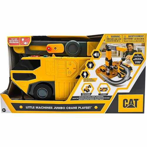 CAT Little Machines Jumbo Crane Playset
