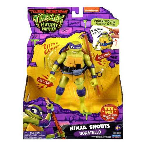 TMNT Mutant Mayhem Ninja Shouts Donatello 5.5" Action Figure