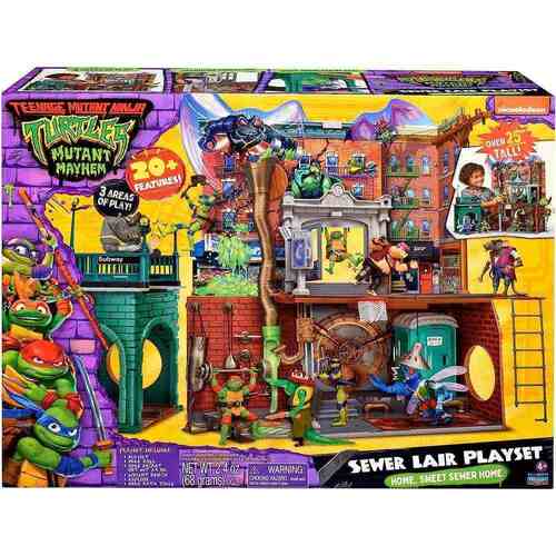 Teenage Mutant Ninja Turtles Mutant Mayhem Sewer Lair Playset