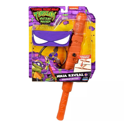 TMNT Mutant Mayhem Ninja Reveal Donatello's Bo Staff