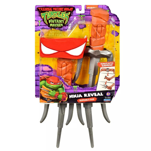 TMNT Mutant Mayhem Ninja Reveal Raphael's Sais