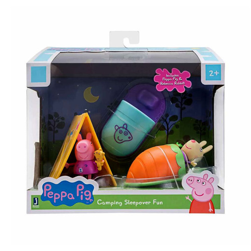 Peppa Pig Playtime Sets Camping Sleepover Fun