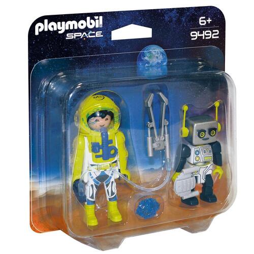 Playmobil Space Astronaut and Robot Pack